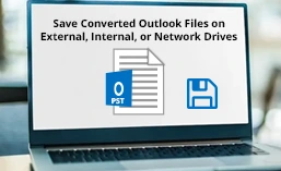 store converted pst files