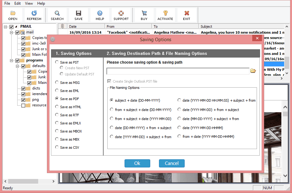various file formats